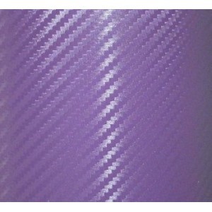 Violetti hiilikuitukalvo 3D(30 metri&auml;)